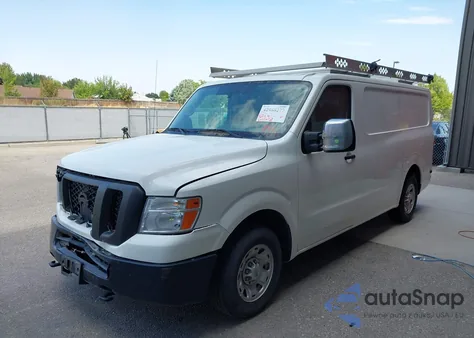 2021 Nissan Nv Cargo Nv2500 Hd Sv Standard Roof V8 from USA, damaged, VIN 1N6AF0KY9MN804325